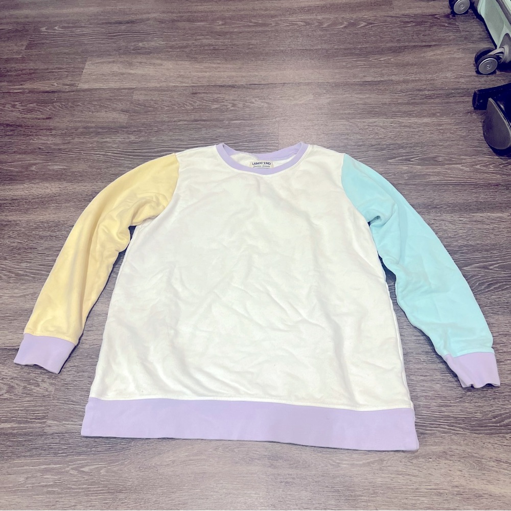 Crew neck Lands End sweater